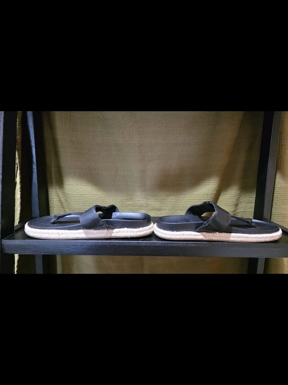 Joie Black Sandal with Natural-Tone Sole